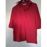 T - shirt rouge manche 3 / 4  ; t - 38 - 40 ; 3 suisses femme