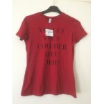 T - shirt rouge moschino neuf t 42