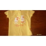 T - shirt tout simplement t9 m jaune