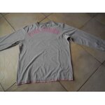 T - shirt teddy smith manches longues gris motifs rose taille m T - shirt teddy smith manches longues gris motifs rose taille m