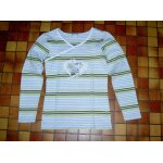 T - shirt tee shirt polo manches longues À rayures vert blanc et gris motif coeur lovely heart sur poitrine ... T - shirt tee shirt polo manches longues À rayures vert blanc et gris motif coeur lovely heart sur poitrine ...