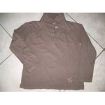 T - shirt tissaia marron manches longues taille 8 ans