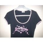 T - shirt top dolce & gabbana t m noir love forever
