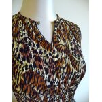 T - shirt top pliss� leopard gerlande t s