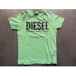 T - shirt vert menthe diesel taille 6 ans