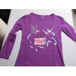 T - shirt violet  glamour , 3 ans