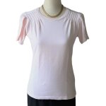 T - shirt volcom taille 36 rose clair coton tbe