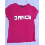 T - shirt zara trf , rose vif , taille l , manches courtes , col rond T - shirt zara trf , rose vif , taille l , manches courtes , col rond