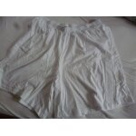 Short en 100% coton blanc taille 50 / 52 Short en 100% coton blanc taille 50 / 52