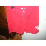 Short billabong polyester taille  plat 42 cm rouge
