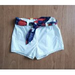 Short blanc a dentelle. gemo. coton. taille 12 mois