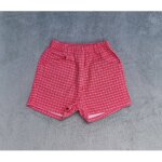 Short � carreaux roses vintage 90's c&a 8 ans, tr�s bon �tat