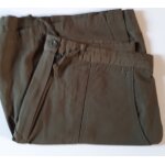 Short femme decathlon marron / vert kaki - taille l - 52%polyamide / 48%coton - jamais port�