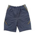 Short gris anthracite. reebok. polyester. taille 8 ans. 128 cm