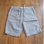 Short h&m gar�on � rayure blanche et marine taille 6ans