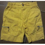 Short jaune 2 ans 86 cm cama�eu junior coton
