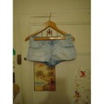 Short en jean bleu clair 36 s pimkie.