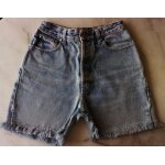 Short jeans bleu a franges. promod. taille 38 Short jeans bleu a franges. promod. taille 38
