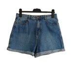Short en jean bleu  revers. kiabi. taille 42