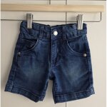 Short en jean boboli, taille 18 mois