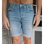 Short en jean jack & jones bleu