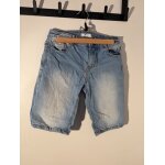 Short en jean kiabi bleu - gar�on 12 ans - coupe slim - style �cole