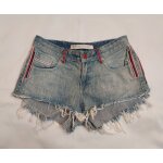 Short en jean avec lisrs colors femme taille 36 marque jennyfer