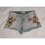 Short en jean avec motifs color�s femme taille 36 marque jennyfer