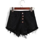 Short jean noir tm jamais port