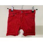 Short en jeans rouge levis 36 mois