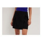 Short jupe portefeuille avec 1 poche cargo noire tissu extensible taille m 38 / 40 style chevauchant ...