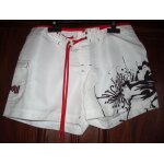 Short oxbow blanc imprims marrons taille 36 neuf