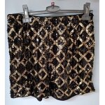 Short en s�quins dor� - l