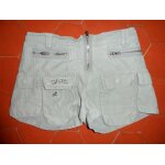Short toile coton kaki chipie