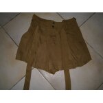 Short zara 2354 / 493 / 505 / s viscose 36 kaki