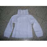 Sous - pull col roul manches longues blanc tout simplement taille 2 ans (24 mois)