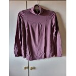 Sous - pull femme taille 0 (36) couleur mauve. cyrillus . maille fine Sous - pull femme taille 0 (36) couleur mauve. cyrillus . maille fine