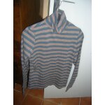 Sous - pull la redoute creation col roul coton 42 / 44 multicolore