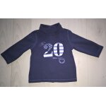 Sous - pull vertbaudet garon coton 6 mois bleu marine
