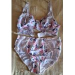 Soutien - gorge 90b et culotte midi m motif fleurs damart