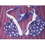 Soutien - gorge gémo polyamide 90b violet À pois blanc Soutien - gorge gémo polyamide 90b violet À pois blanc