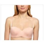 Soutien - gorge sloggi bandeau avec bretelles multipositions modle invisible rose clair 100c