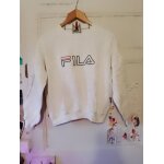 Sweat blanc s fila vintage annes 90.