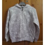 Sweat blanc / gris hetm - taille 6 / 7 ans