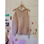 Sweat a capuche beige m jack & jones.