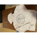 Sweat  capuche blanc pepe jeans