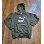 Sweat a capuche kaki puma taille 4 / 5ans