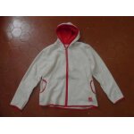 Sweat  capuche polaire blanc dorotennis