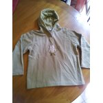 Sweat � capuche vert clair zara taille 10ans