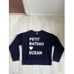 Sweat femme petit bateau